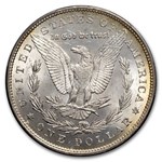 1878 Morgan Dollar 7 TF Rev of 79 MS-63 PCGS CAC