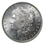 1878 Morgan Dollar 8 TF MS-62 NGC