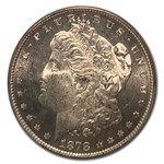 1878 Morgan Dollar 8 TF MS-63 PL PCGS