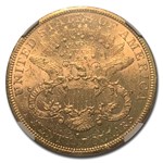 1878-S $20 Liberty Gold Double Eagle MS-60 NGC