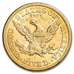 1878-S $5 Liberty Gold Half Eagle AU