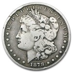 1878-S Morgan Dollar Fine (VAM-58, Long Nock, Top-100)