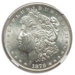 1878-S Morgan Dollar MS-62 NGC