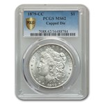 1879-CC Morgan Dollar MS-62 PCGS (Capped Die)