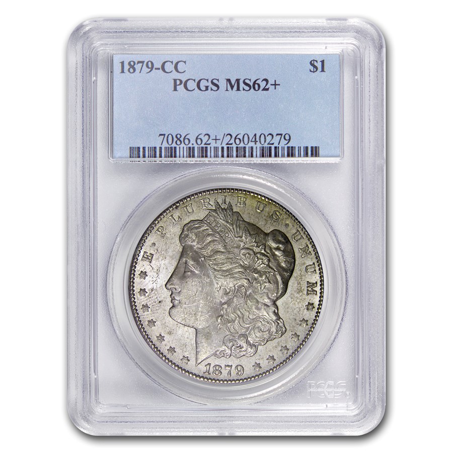 Buy 1879-CC Morgan Dollar MS-62+ PCGS (Clear CC) | APMEX