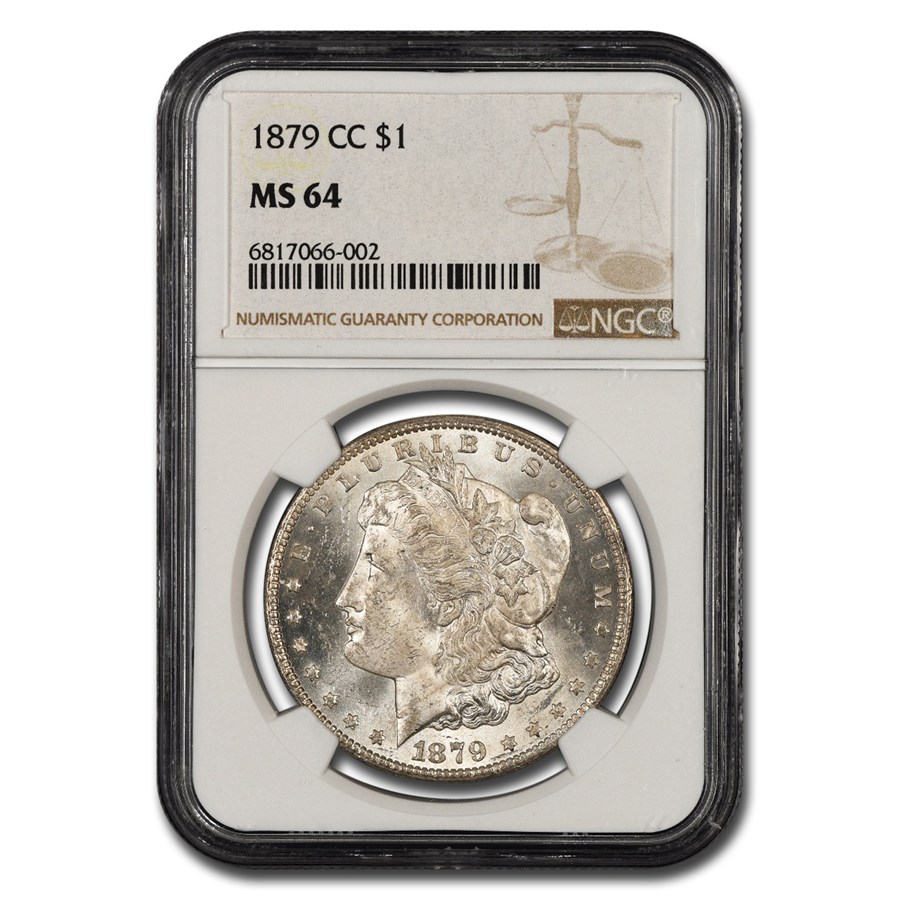 Buy 1879-CC Morgan Dollar MS-64 NGC | APMEX