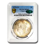 1879-CC Morgan Dollar MS-65 PCGS CAC (Capped Die)