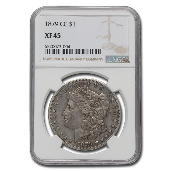 Buy 1879-CC Morgan Dollar XF-45 NGC | APMEX