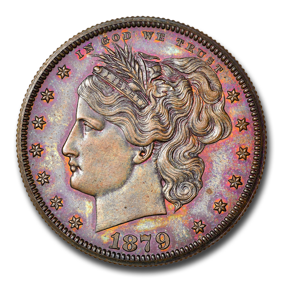 アンティークコイン 硬貨 1870 Proof Half Dollar Pattern Coin Judd