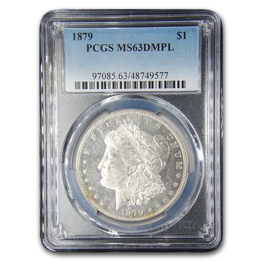 1879 Morgan Dollar MS-63 PCGS (DMPL)