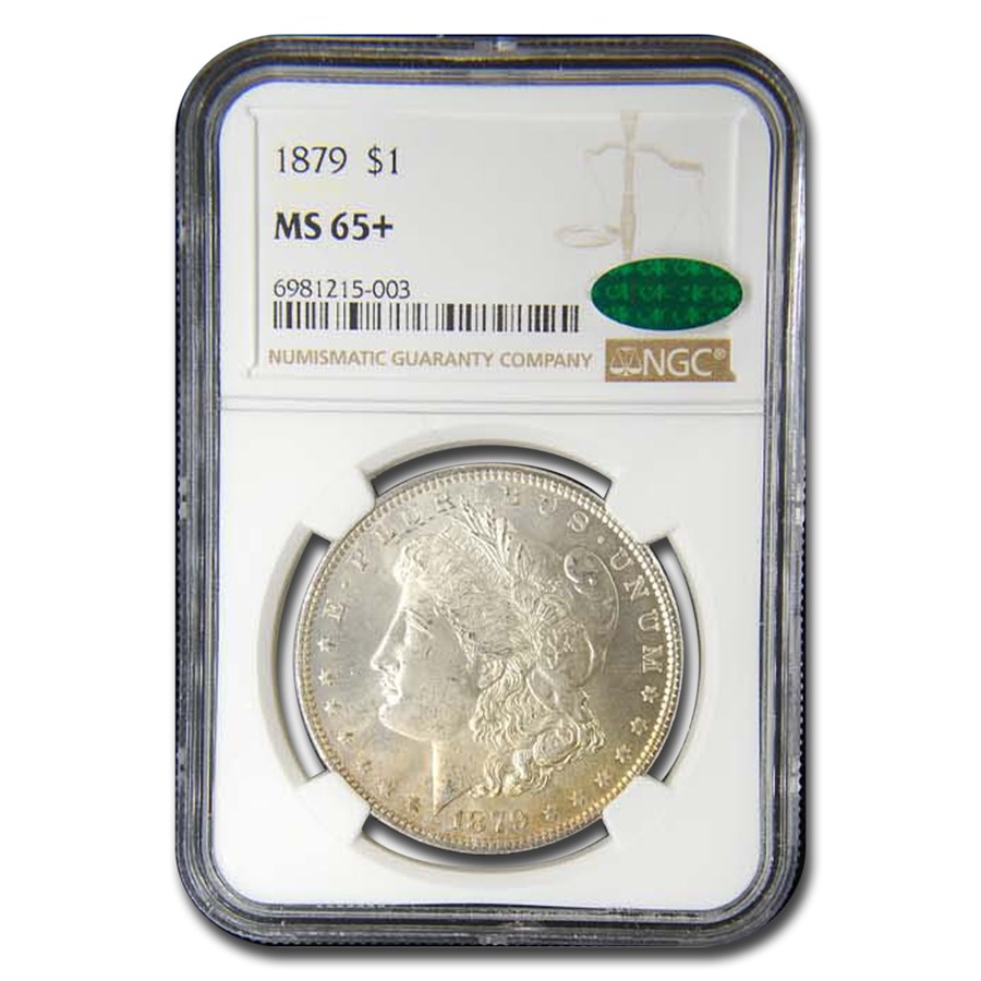 Buy 1879 Morgan Dollar MS-65+ NGC CAC | APMEX