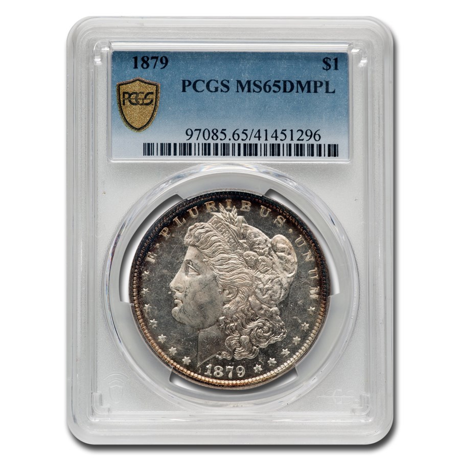 Buy 1879 Morgan Dollar MS-65 PCGS DMPL | APMEX