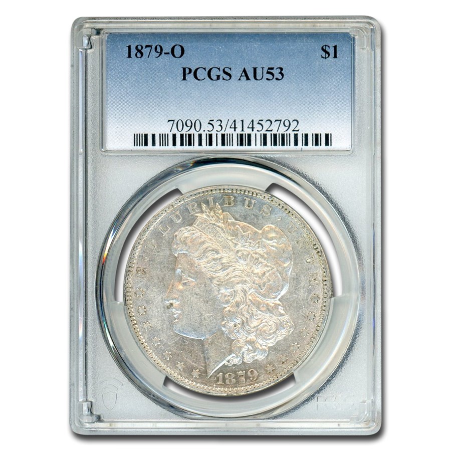 1879-O Morgan Dollar AU-53 PCGS