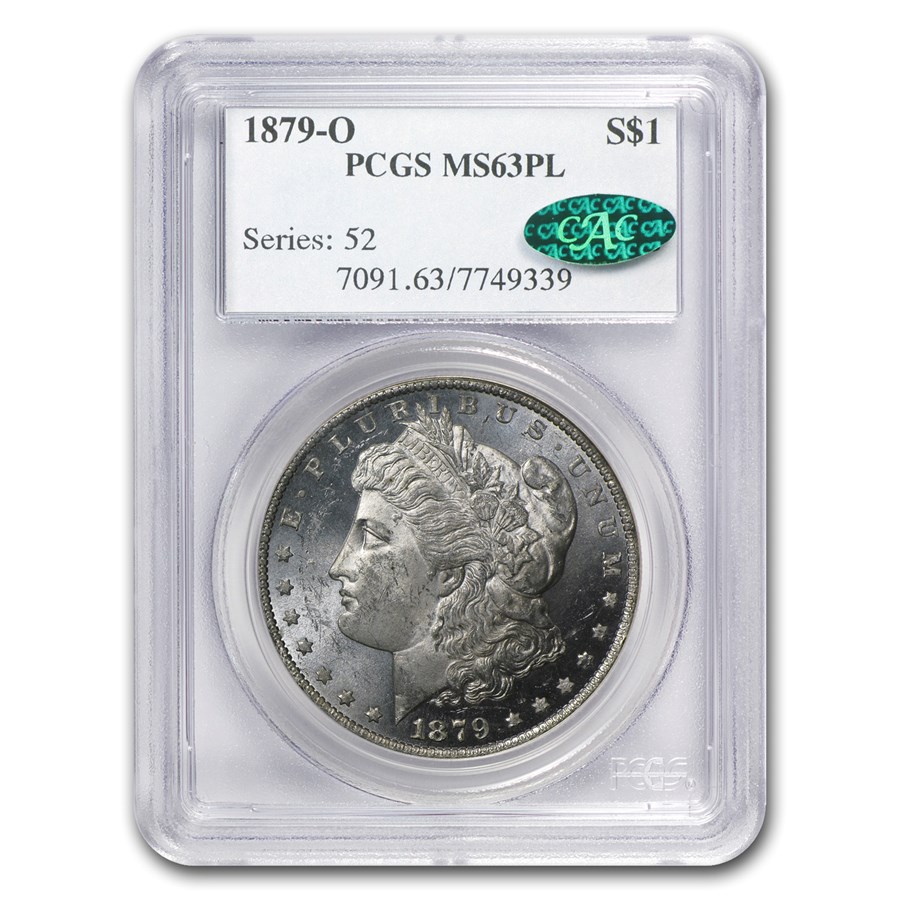 Buy 1879-O Morgan Dollar MS-63 PL Proof Like PCGS (CAC) | APMEX