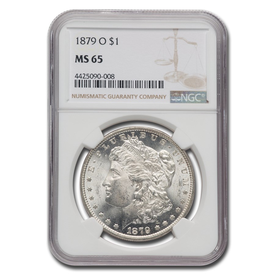 1879-O Morgan Dollar MS-65 NGC