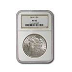 1879-S Morgan Dollar MS-62 NGC