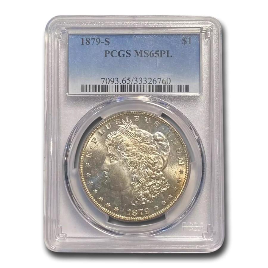 1879-S Morgan Dollar MS-65 PL PCGS