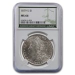 1879-S Morgan Dollar MS-66 NGC (Green Label)