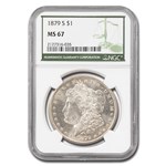 1879-S Morgan Dollar MS-67 NGC (Green Label)