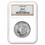 1879-S Morgan Dollar MS-67 NGC