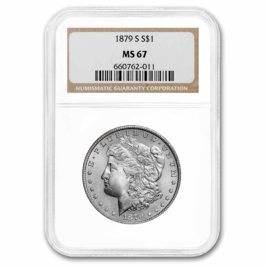 1879-S Morgan Dollar MS-67 NGC