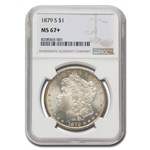 1879-S Morgan Silver Dollar MS-67+ NGC (Plus Designation)