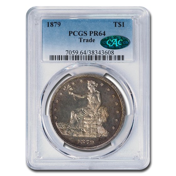 Buy 1879 Trade Dollar PR-64 PCGS CAC | APMEX