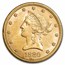 1880 $10 Liberty Gold Eagle BU