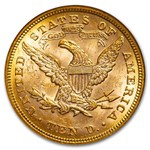 1880 $10 Liberty Gold Eagle MS-61 NGC