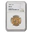 1880 $10 Liberty Gold Eagle MS-63 NGC