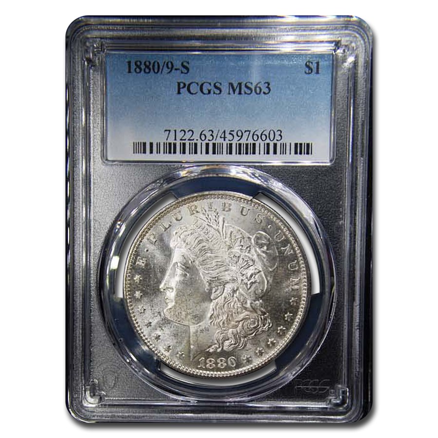 1880/9-S Morgan Dollar MS-63 PCGS