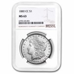 1880-CC Morgan Dollar MS-63 NGC