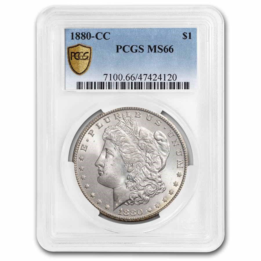 Buy 1880-CC Morgan Dollar MS-66 PCGS | APMEX