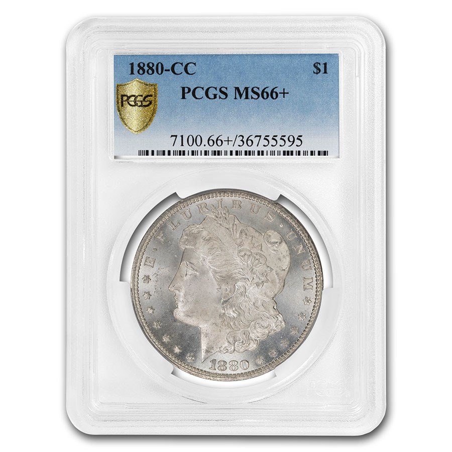 Buy 1880-CC Morgan Dollar MS-66+ PCGS | APMEX