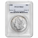 1880 Morgan Dollar MS-63 PCGS