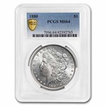 1880 Morgan Dollar MS-64 PCGS