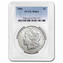 1880 Morgan Dollar MS-64 PCGS