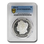 1880-O Morgan Dollar DMPL MS-64 PCGS