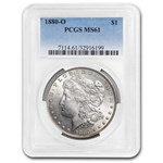 1880-O Morgan Dollar MS-61 PCGS