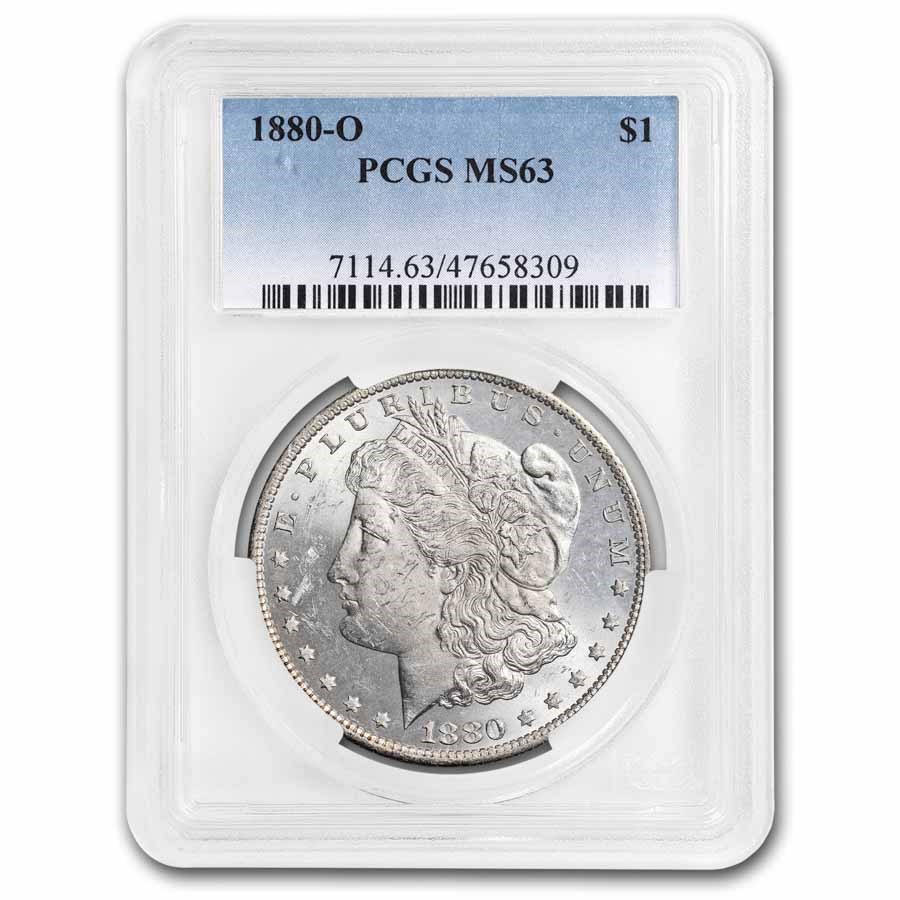 1880-O Morgan Dollar MS-63 PCGS