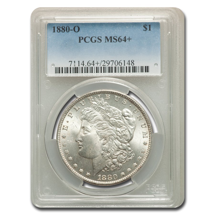 Buy 1880-O Morgan Dollar MS-64+ PCGS | APMEX