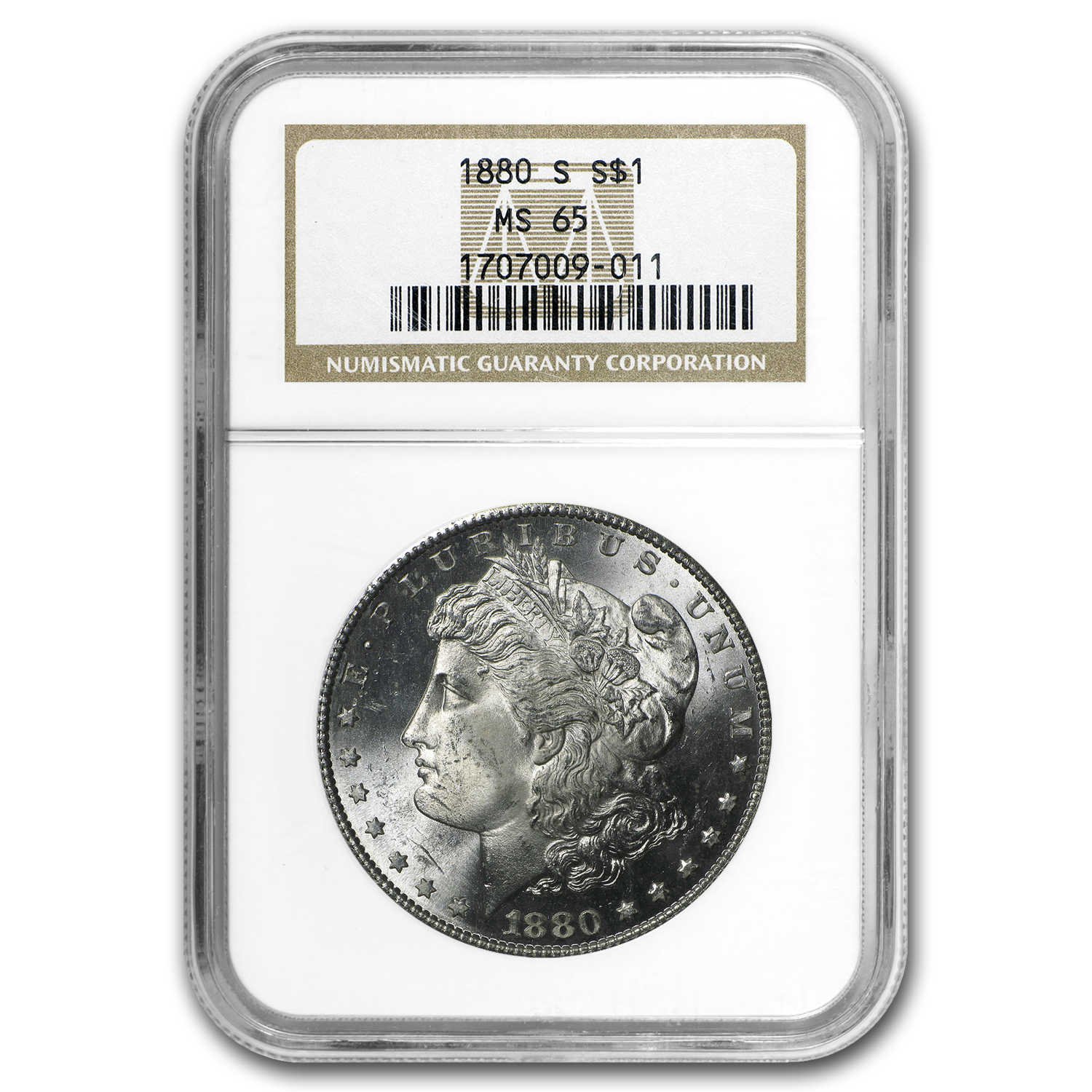 Buy 1880-S Morgan Dollar NGC MS-65 | APMEX