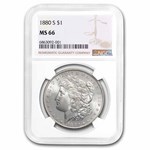 1880-S Morgan Dollar MS-66 NGC