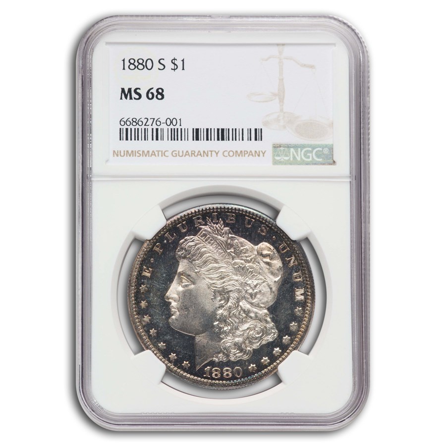 Buy 1880-S Morgan Dollar MS-68 NGC | APMEX