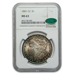 1881-CC Morgan Dollar MS-63 NGC CAC