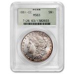 1881-CC Morgan Dollar MS-63 PCGS