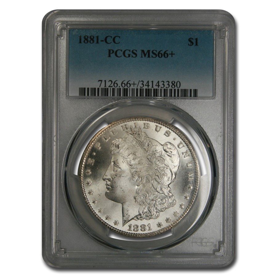 Buy 1881-CC Morgan Dollar MS-66+ PCGS | APMEX