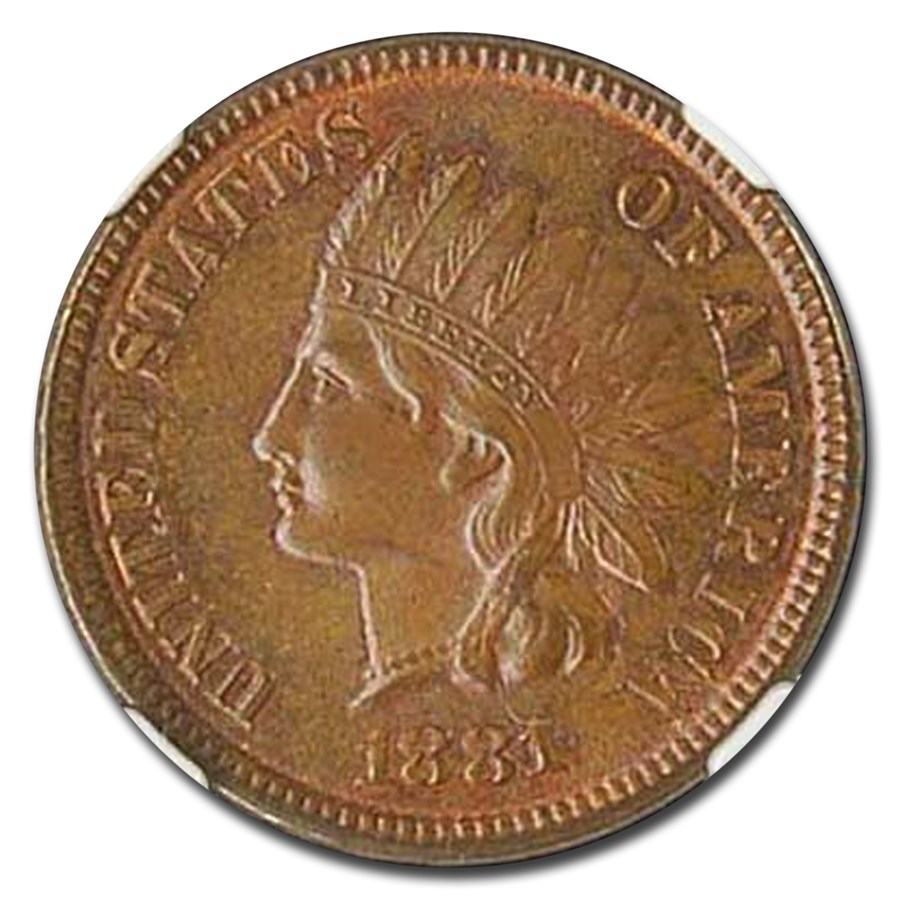 1881 Indian Head Cent MS-64 NGC (Brown)