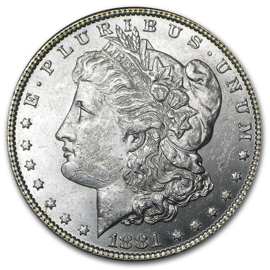 1881 Morgan Dollar BU