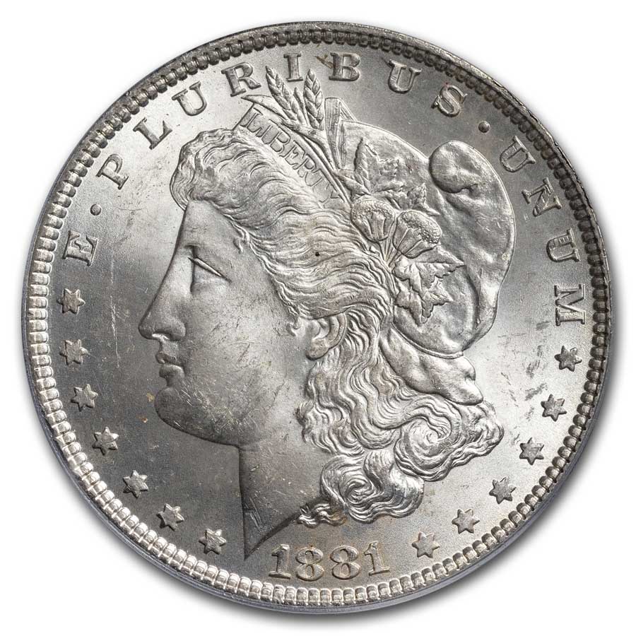 アンティークコイン コイン 金貨 銀貨 [送料無料] 1881 Morgan Dollar